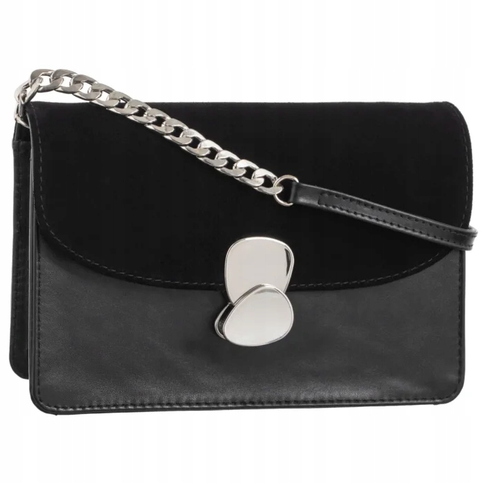 Dámská Kožená Kabelka Přes Rameno Ryłko Černá R10123TB _8IH Black