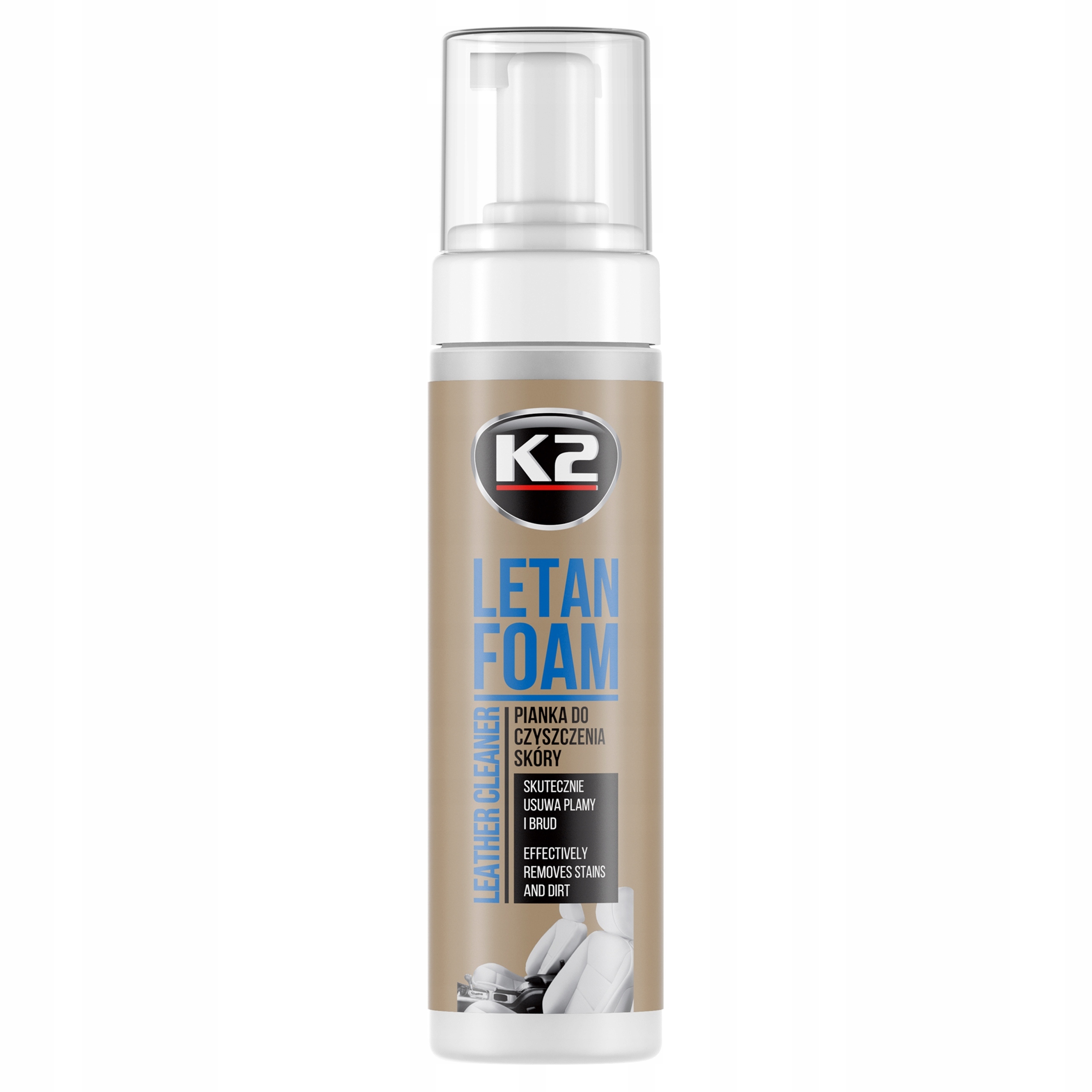 

K2 Letan Foam 200ml Pianka do czyszczenia skóry