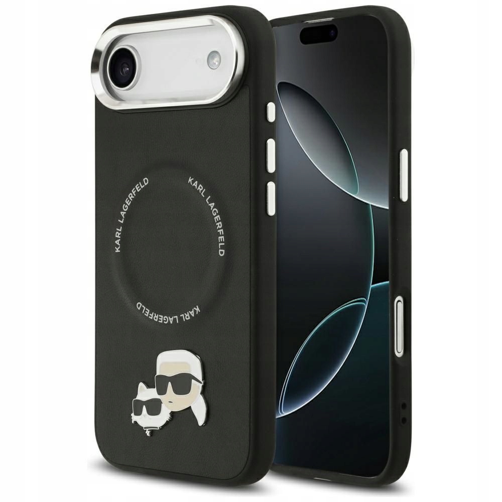 Pouzdro pro iPhone 17 Air Karl Lagerfeld, černé