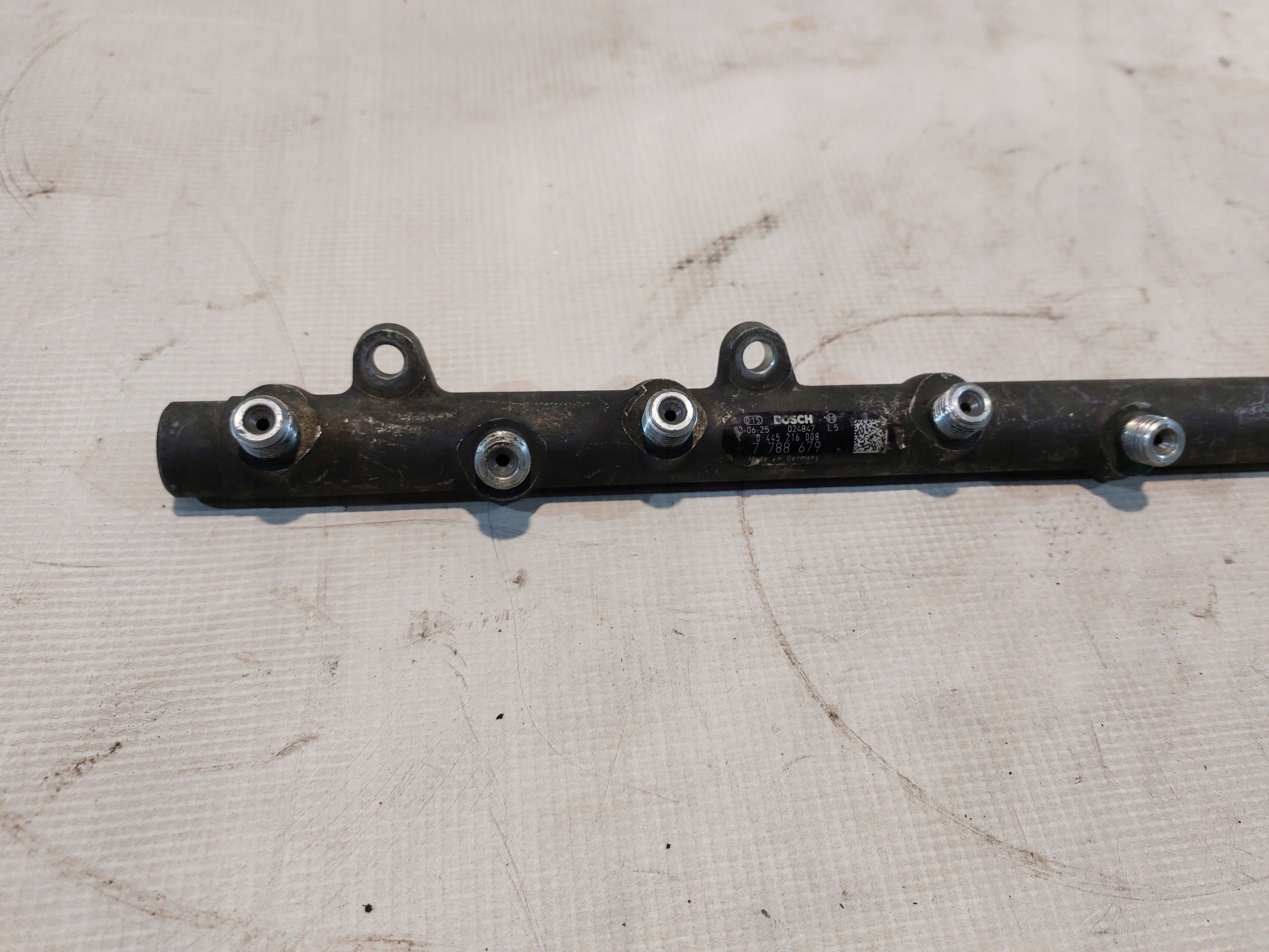 Rampe injection BMW E60 3.0D