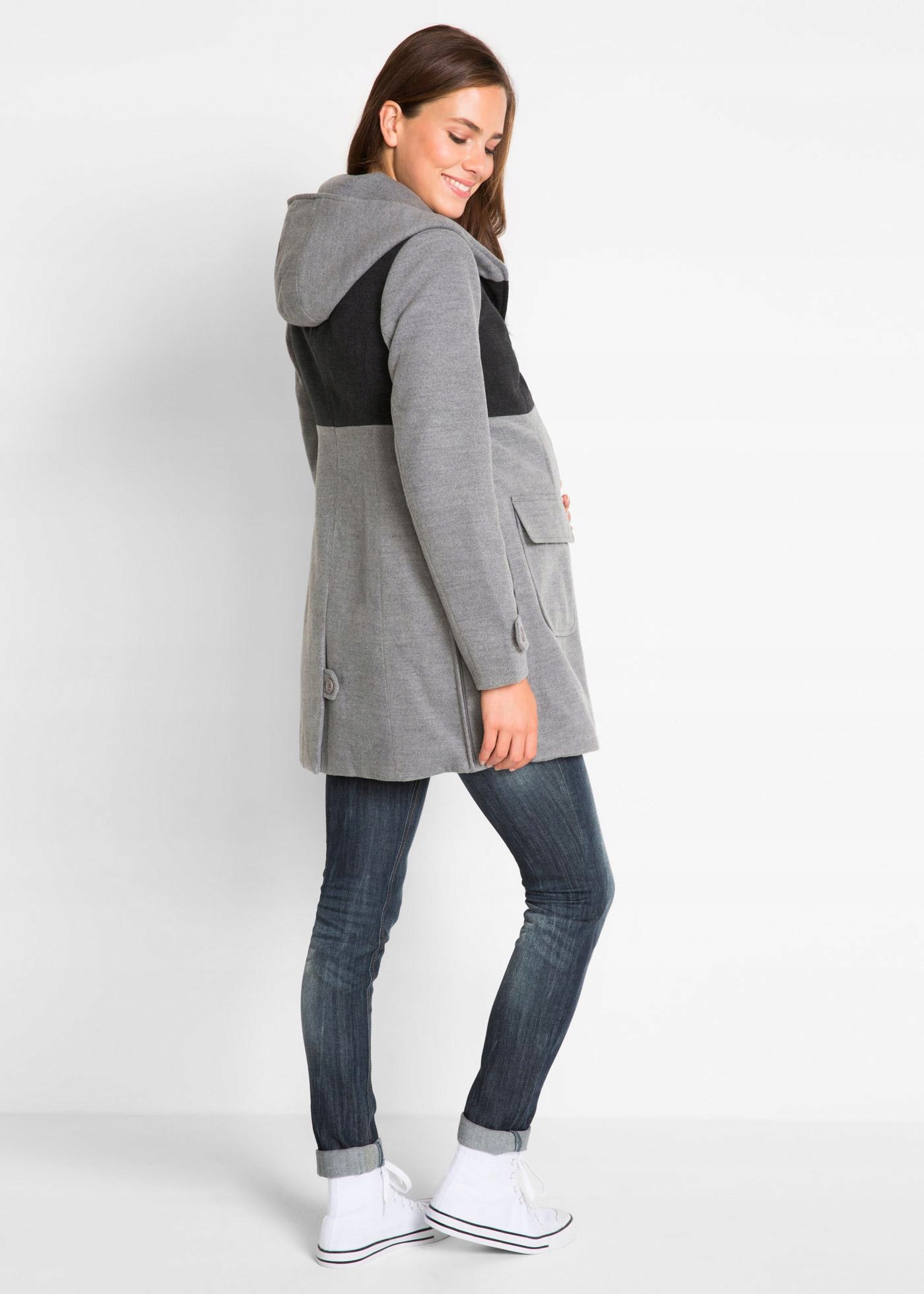 BPC PŁASZCZ CIĄŻOWY Z WSTAWKĄ NIEMOWLĘCA 42 XL Marka Bonprix