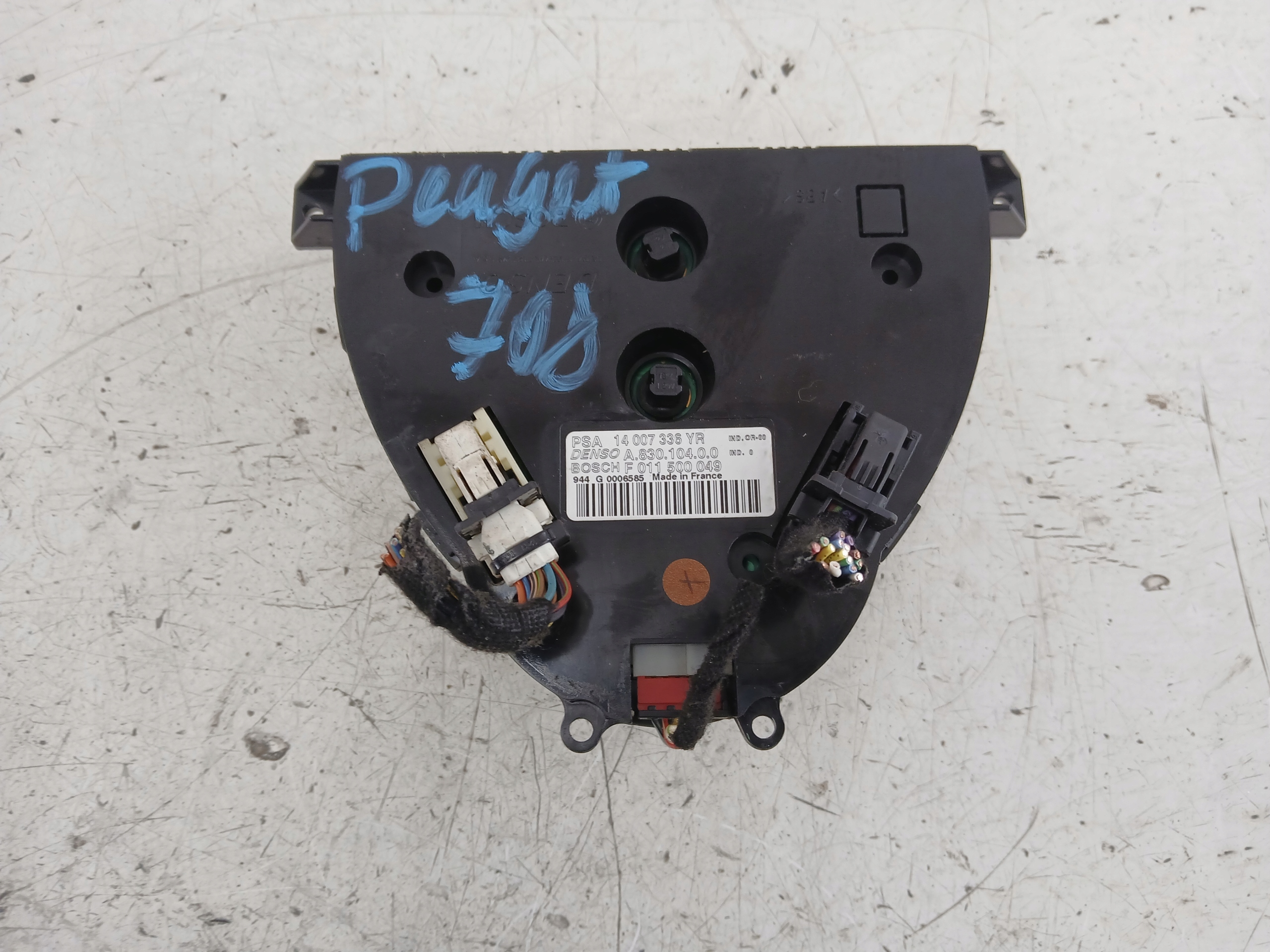 PEUGEOT 807 CITROEN C8 e COMANDI CLIMA BOCCHETTE 14007336YR