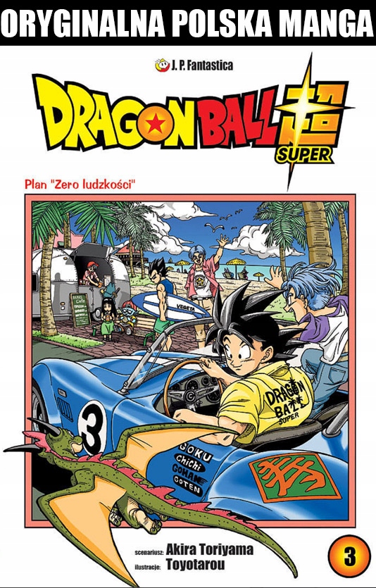 DRAGON BALL SUPER TOM 3 PL NOWA MANGA
