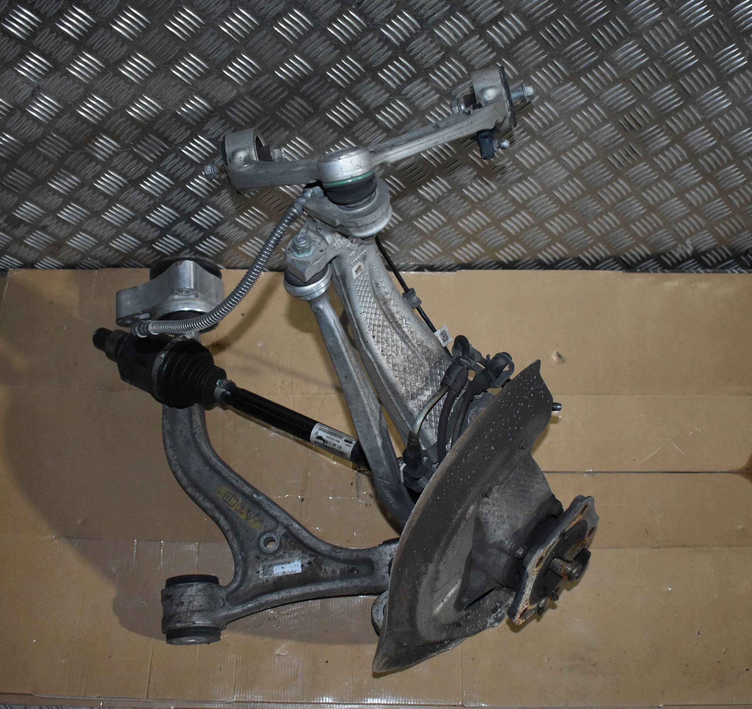 IDEALNE KPL sususpension front front right + semi-axis PORSCHE PANAMERA 971 1