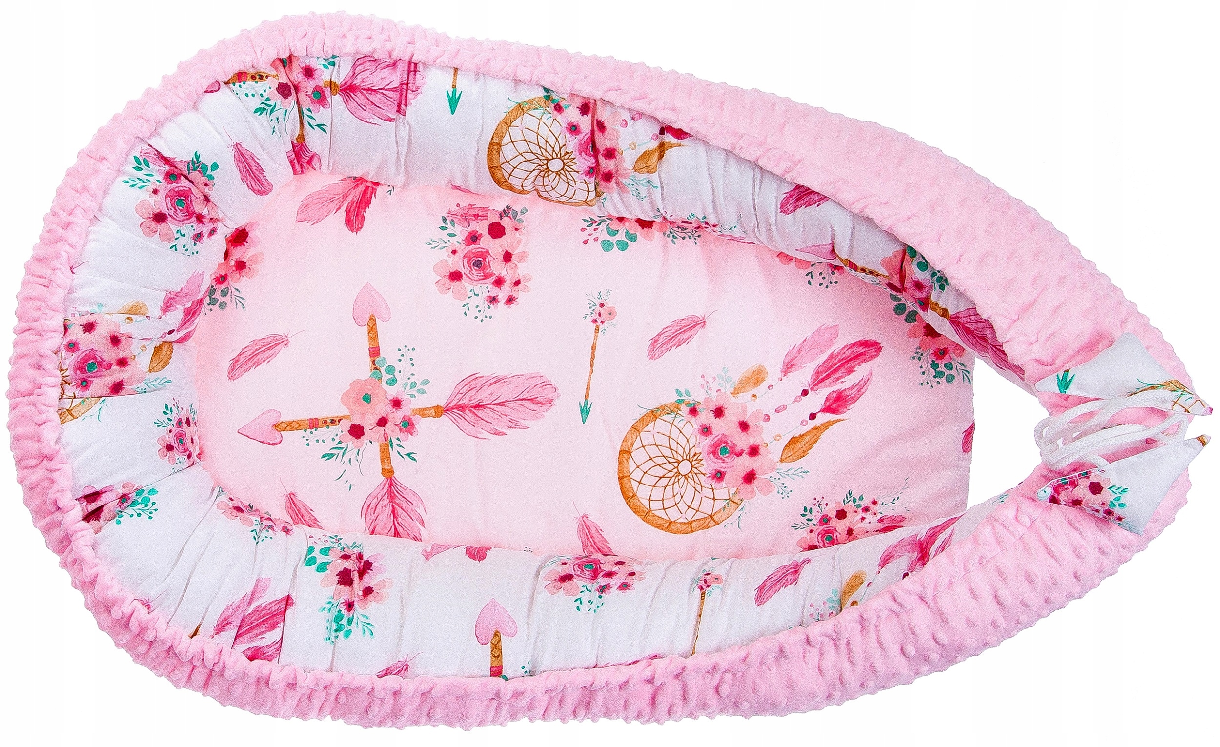 DUŻY ZESTAW KOKON KOCYK PODUSZKA MOTYL MINKY WZORY EAN (GTIN) 5905538549364