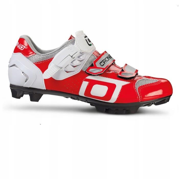 Crono Mtb boty Track New červené 43 nylon