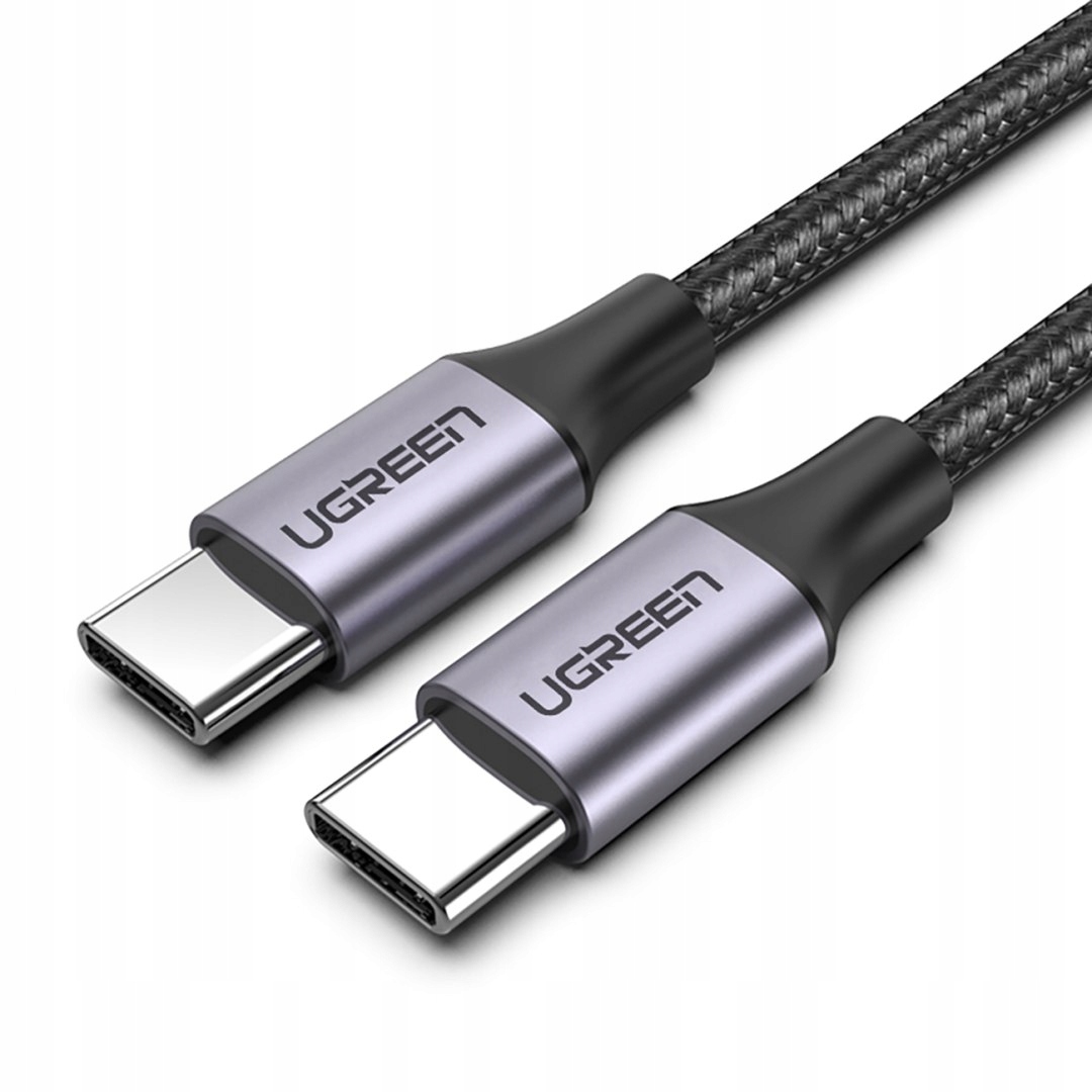 Kabel przewód Usb-c 3.1 Usb-c 3.1 1.5m szary