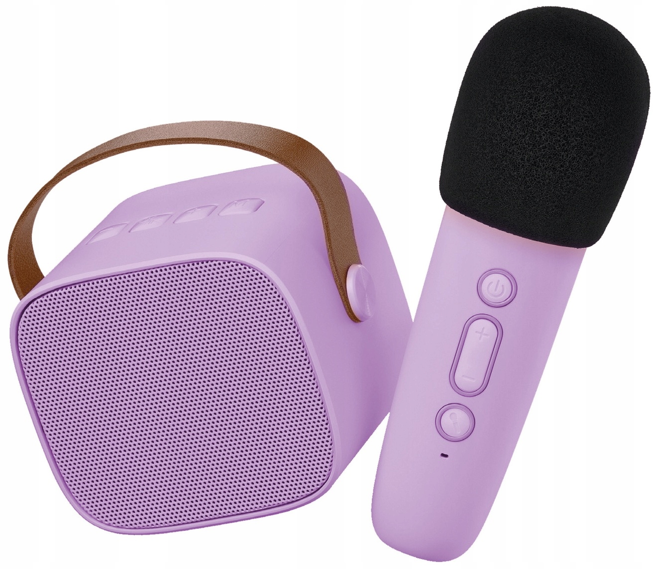 Bezprzewodowy zestaw do karaoke Purple Fioletowy Lalarma