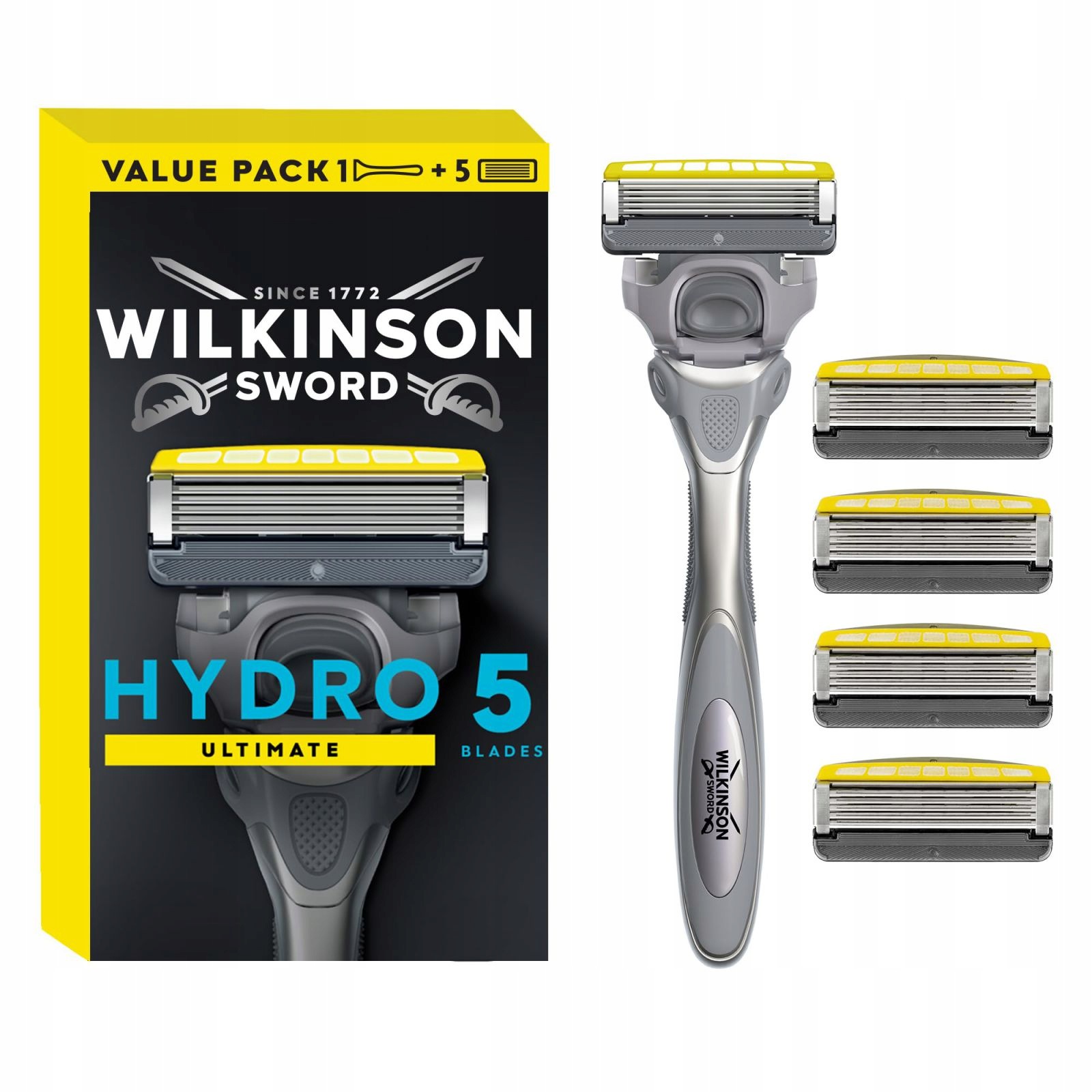 Holicí Strojek Hydro 5 Ultimate Skin Hydration 5 Hlavic