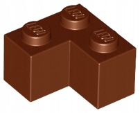 

Lego 2357 Brązowy (reddish) 2x2 narożny Nowy 1szt