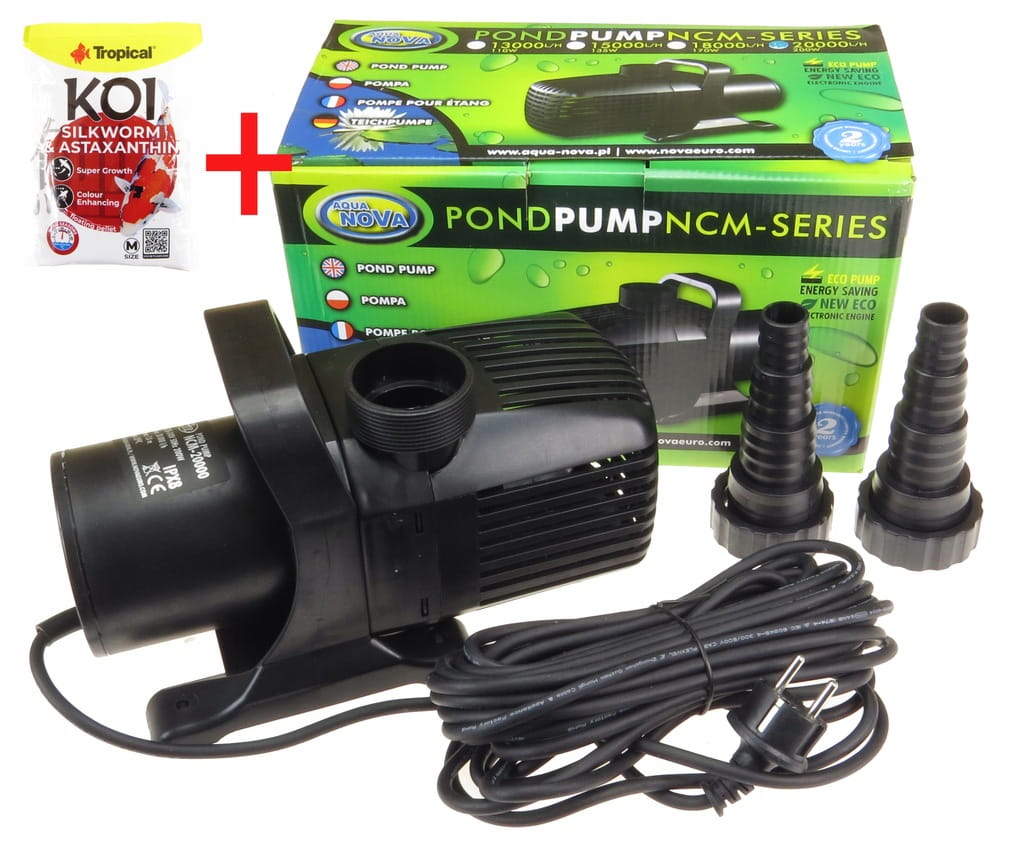Pompa Do Oczka Wodnego 20000L/h Eco 200W Gratisy