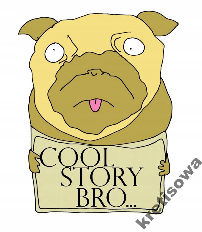 

Damska Koszulka Cool Story Bro Wzory Hit c3a