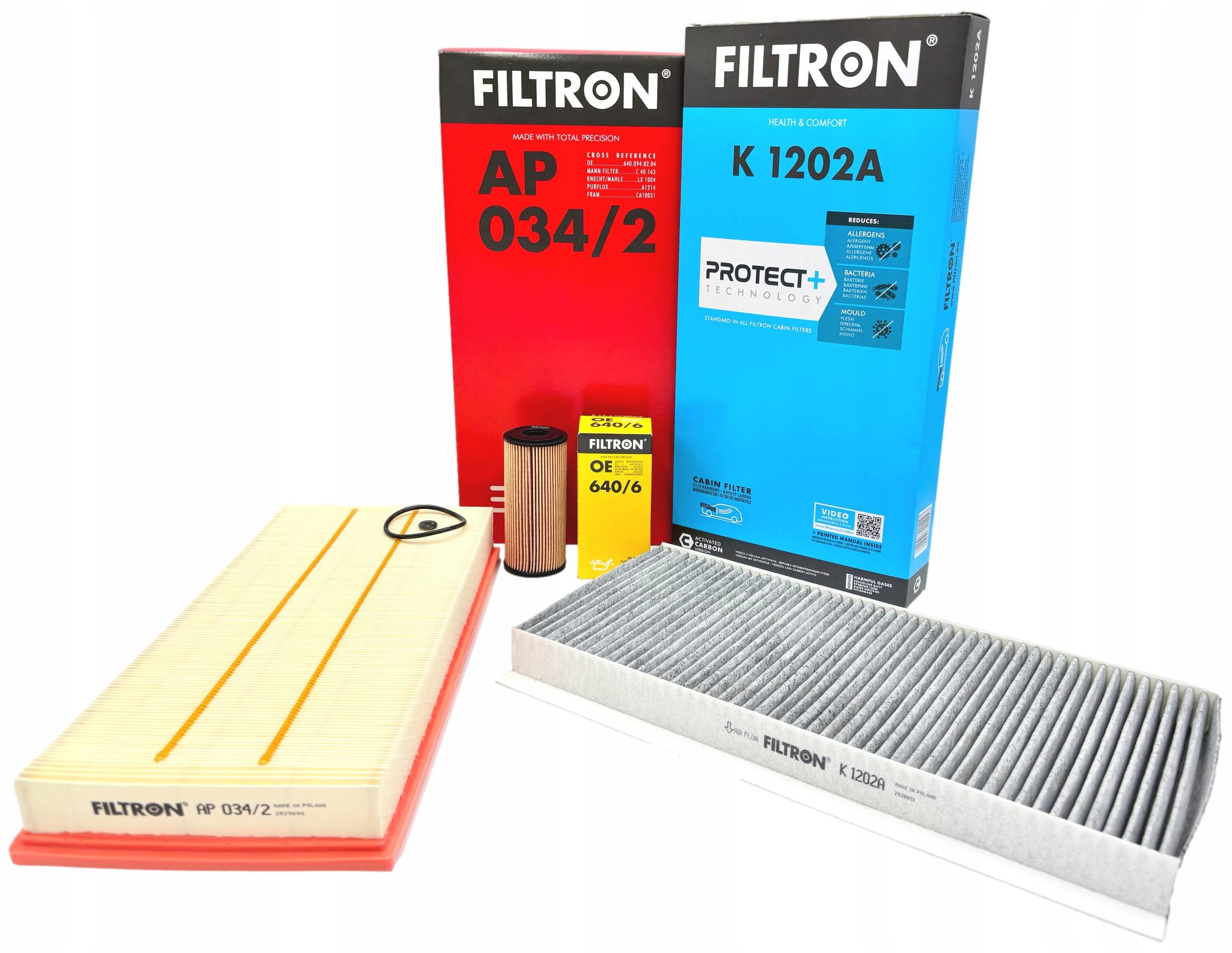 Filtron Sada Filtrů Mercedes A W169 2.0 CDI A160 CDI 82 Km A180 CDI 109 Km