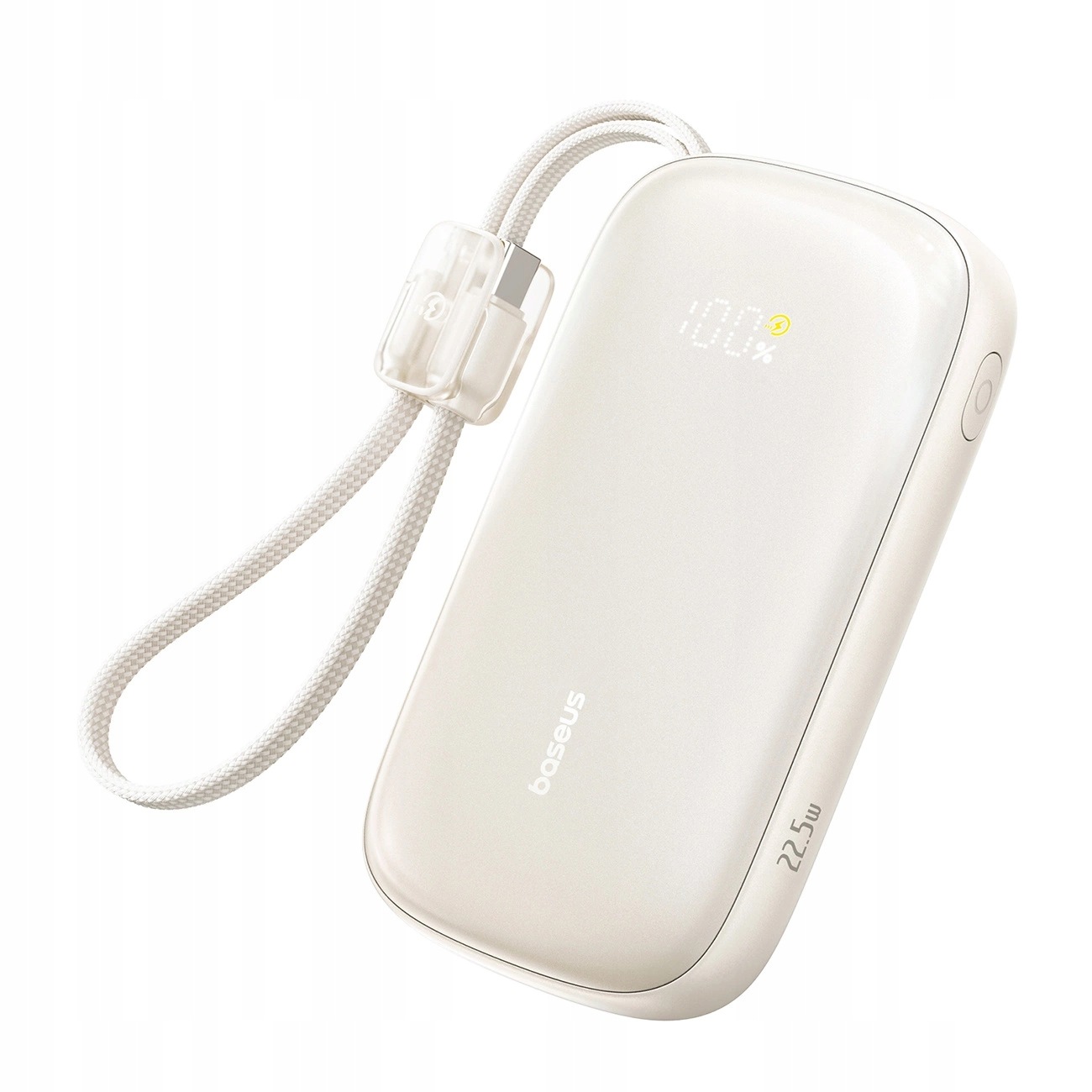 Baseus EnerFill FC21 Qpow3 Ultra 20000mAh 22,5W béžový s displejem