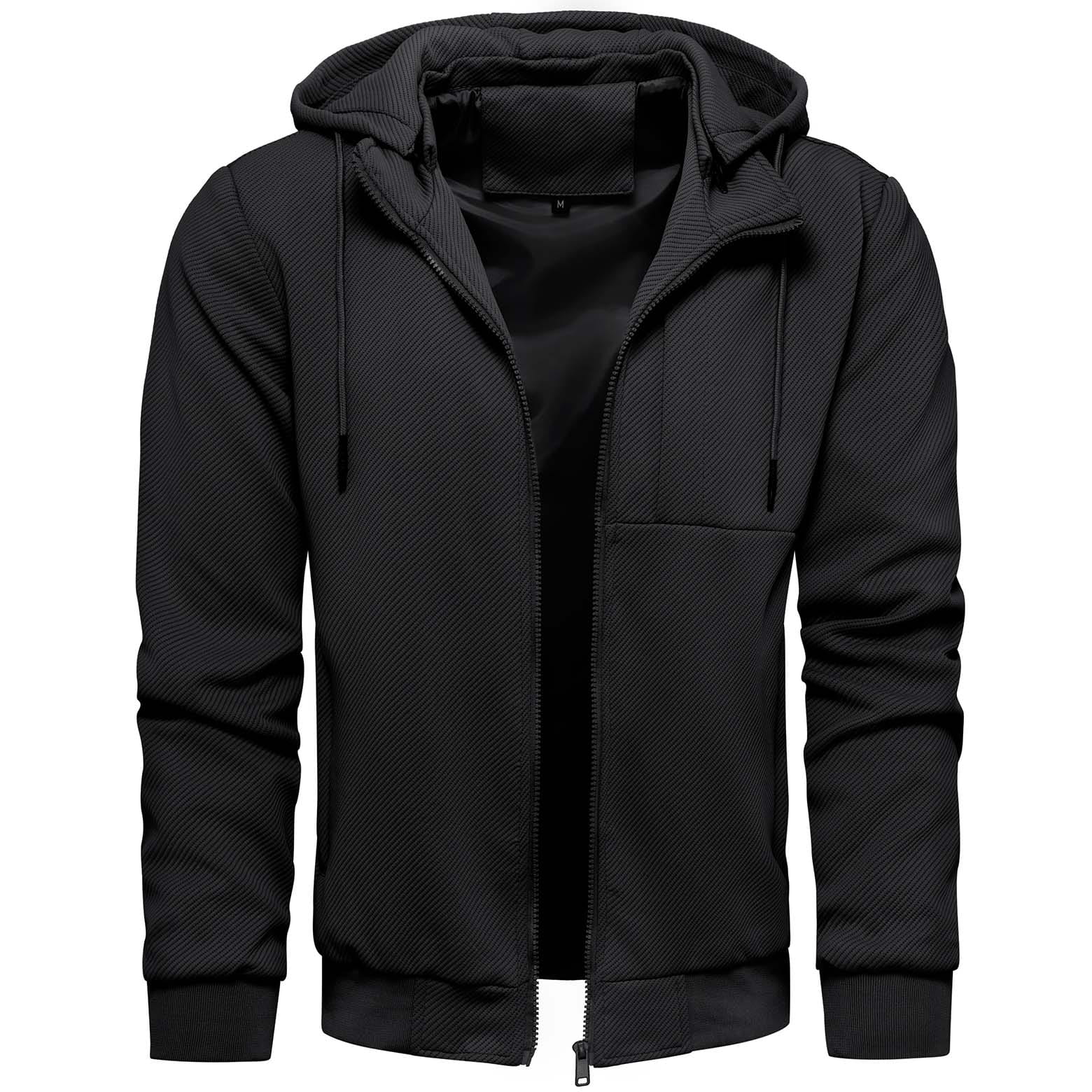 Męska bluzo-kurtka z odpinanym kapturem XXL