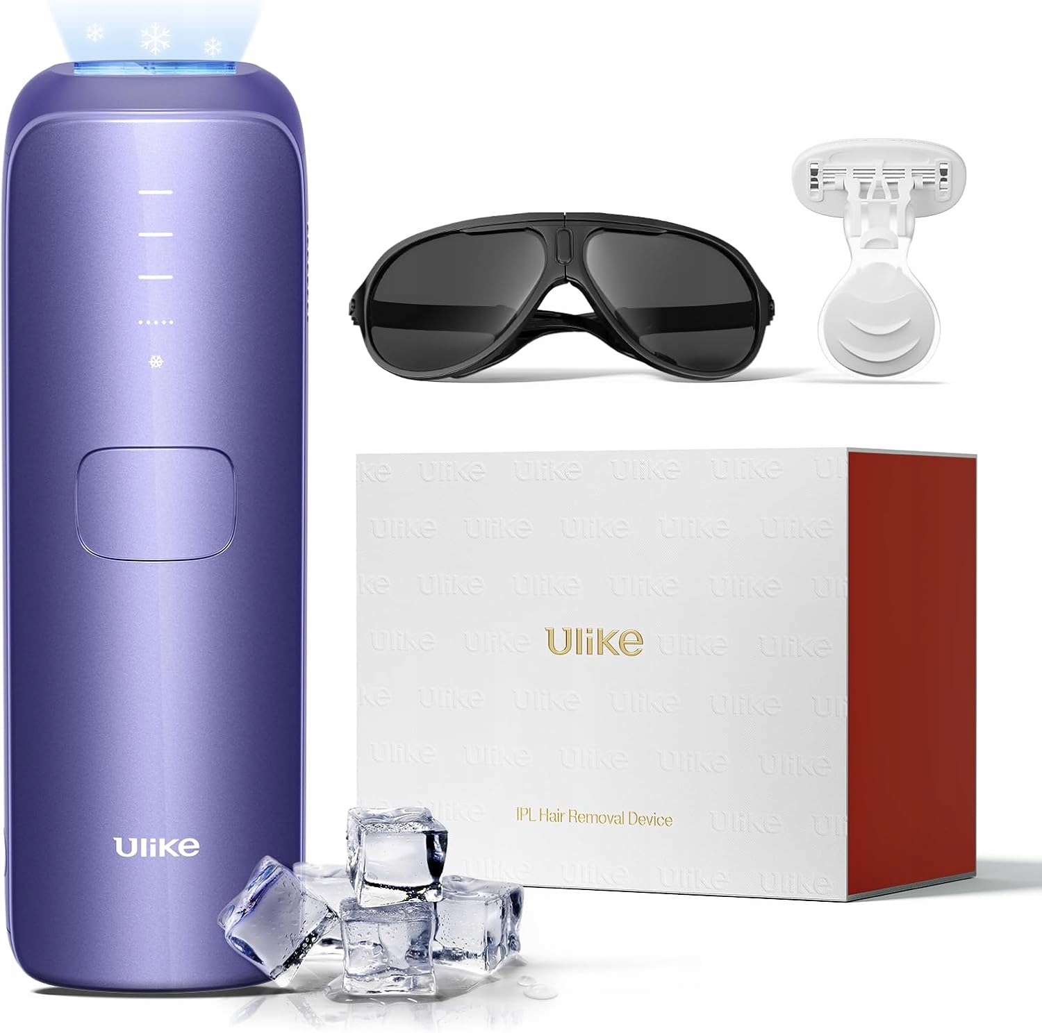 Depilátor Ulike Air3 UI06 Fialový 3 úrovně intenzity