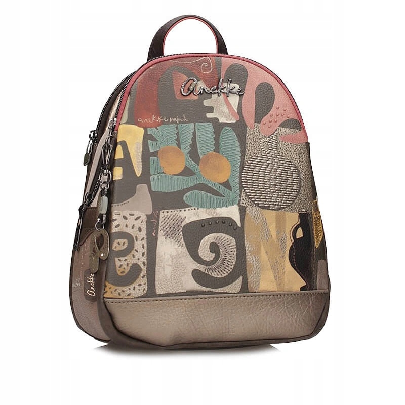 Batoh Anekke 42715-044 Mochila Backpack Muse tříkomorový na zip