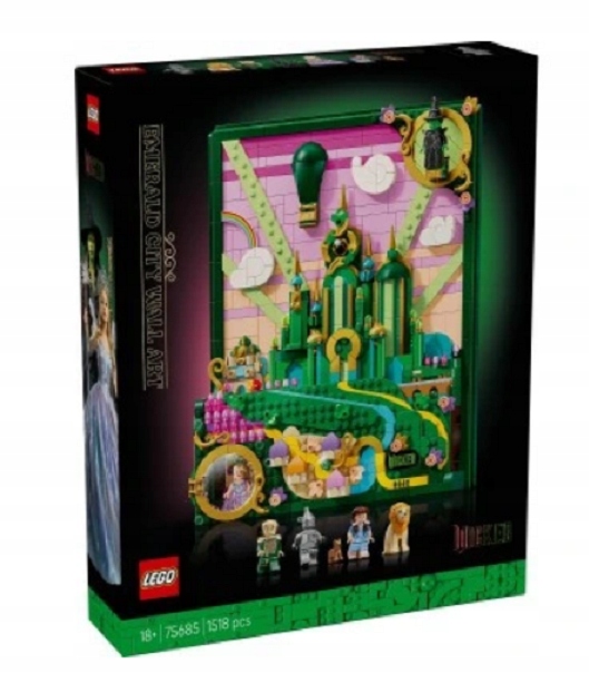 Lego 75685 Zločinný Obrázek Smaragdového Města