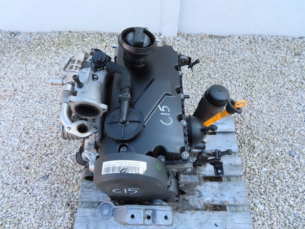 Двигатель комплект 1.9 tdi seat LEON TOLEDO SKODA OCTAVIA vw Golf IV Bora
