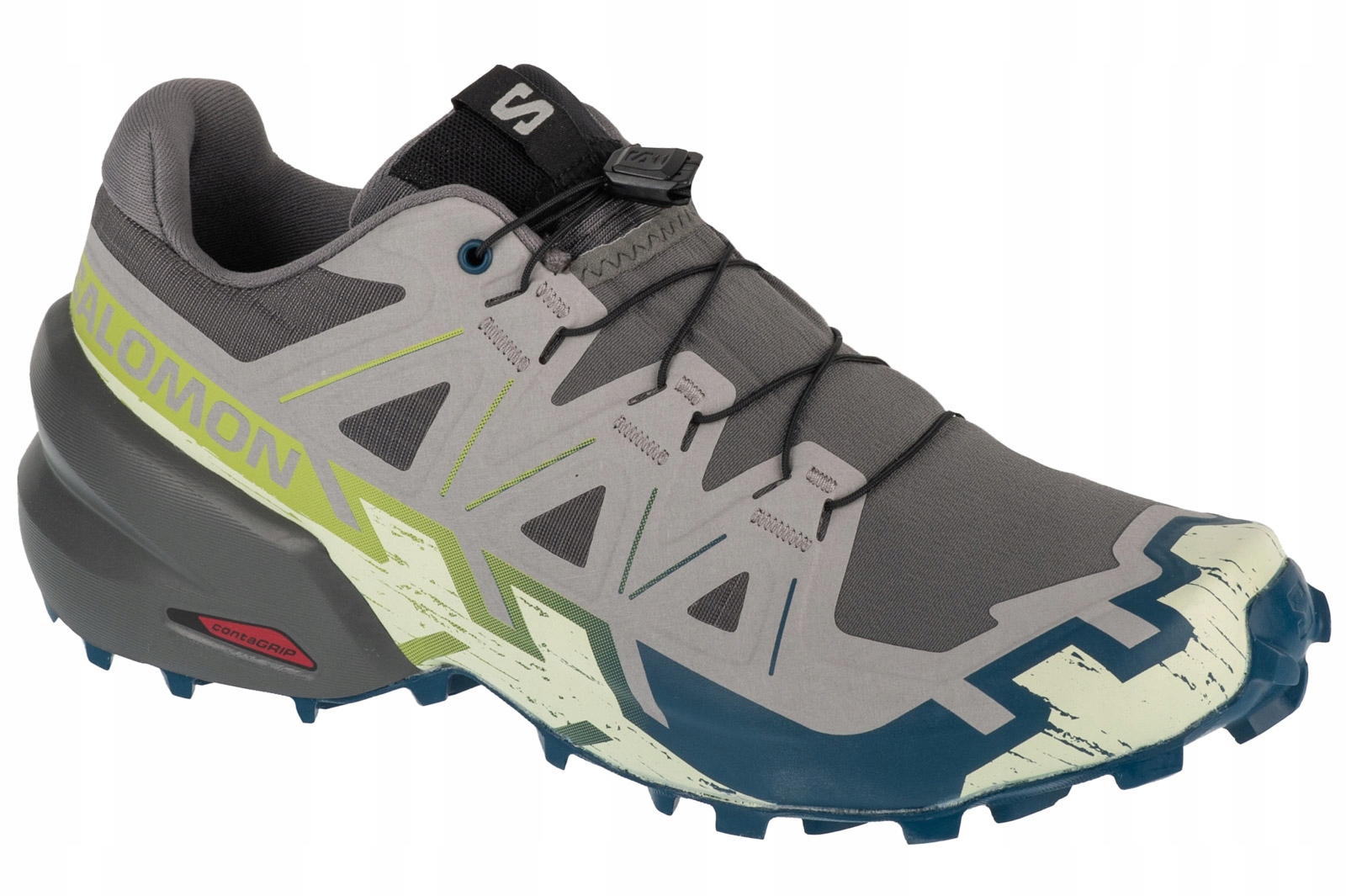 Salomon Speedcross 6 (42 2/3) Męskie Buty Do Biegania Tkanina Szary