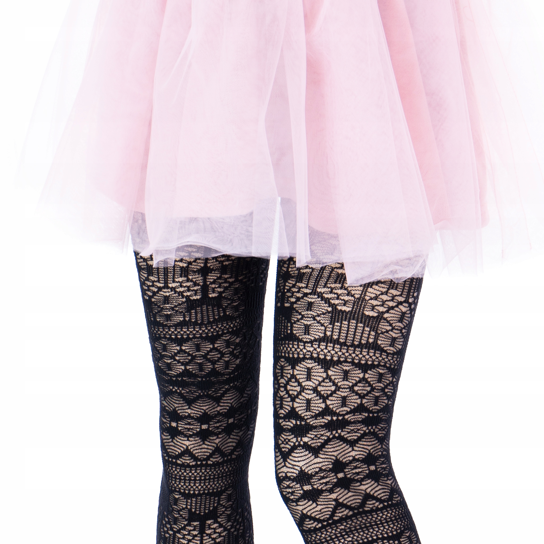 Rajstopy dziewczęce WZORZYSTE rajstopki ażurowe Kod producenta POLA57