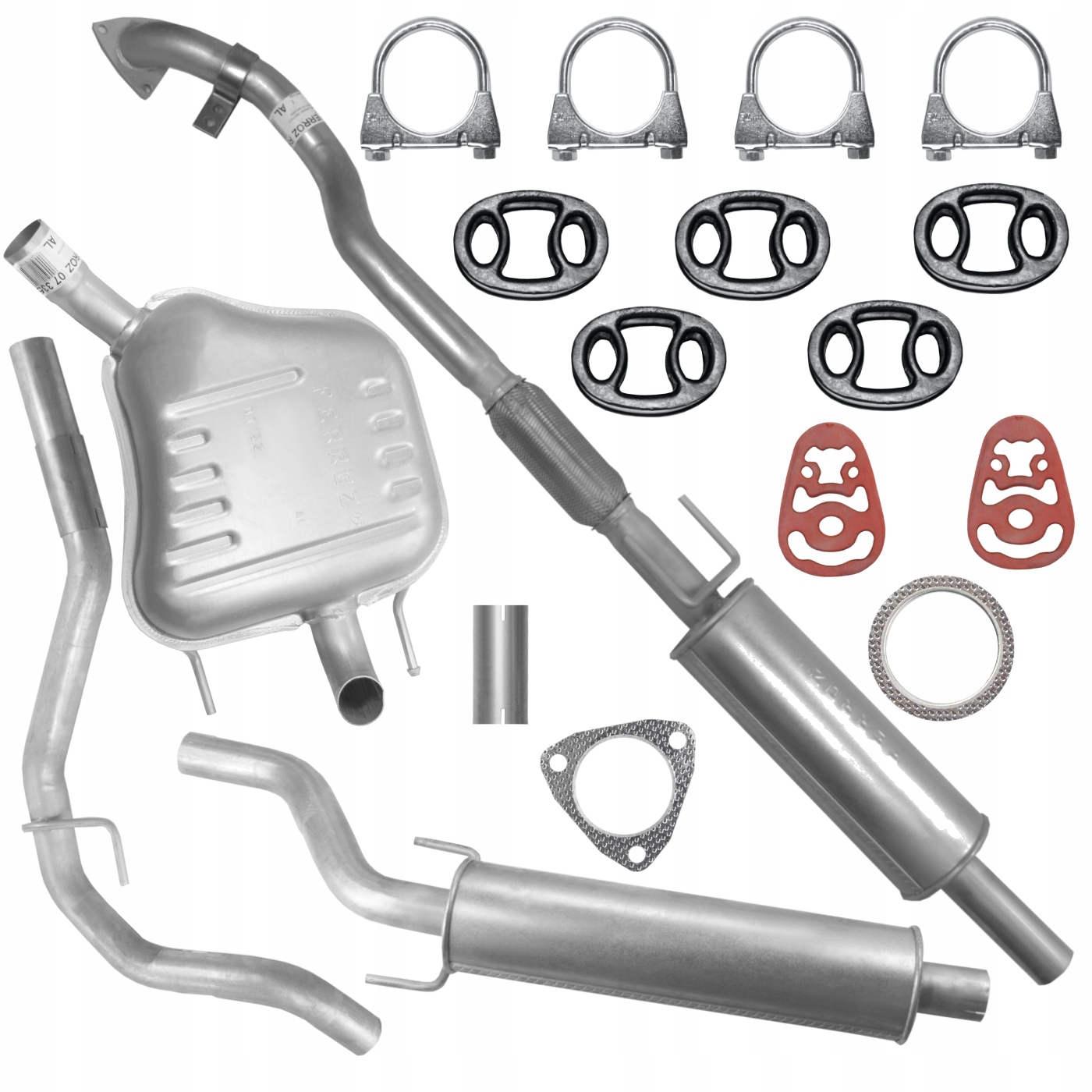 Глушник комплект Opel Vectra C 1.9 CDTI HTB седан