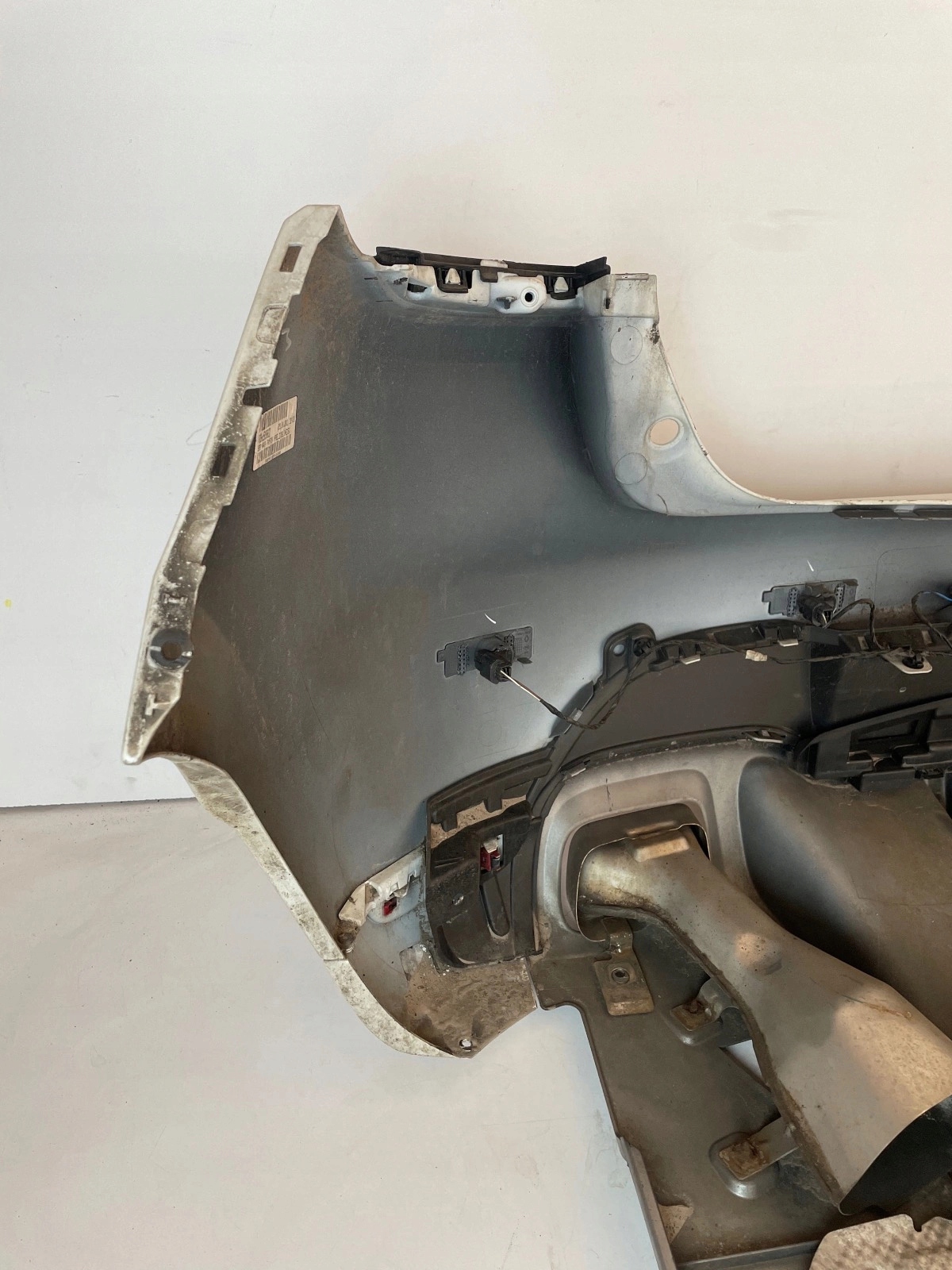 complete bumper rear part rear diffuser Renault Clio IV RS PDC