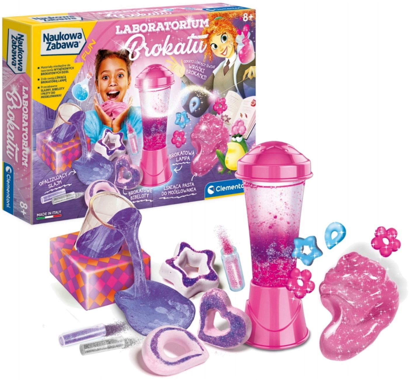 LABORATORIUM BROKATU NAUKOWA ZABAWA CLEMENTONI