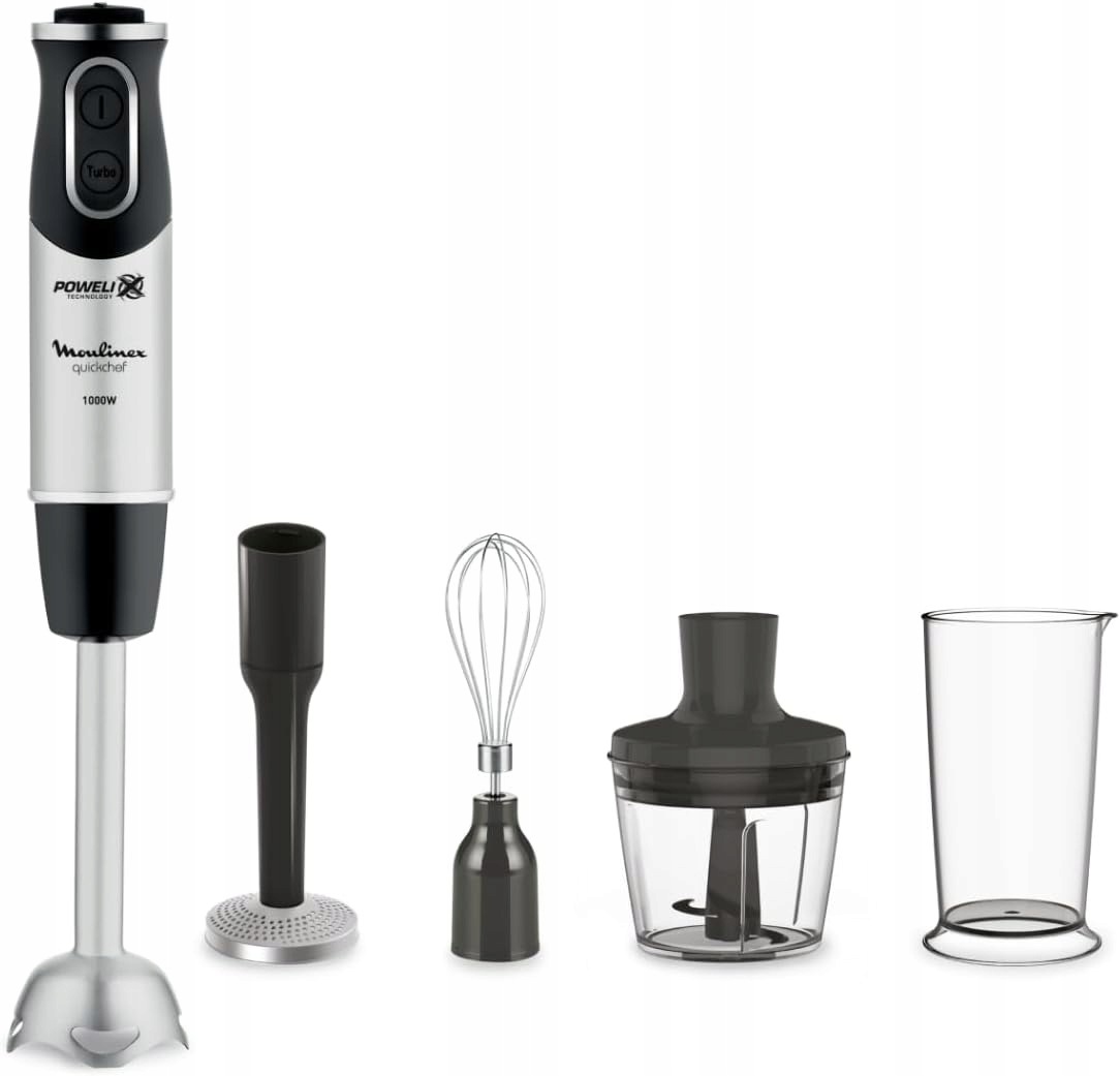Moulinex QuickChef DD65H810 tyčový mixér 1000W kovový