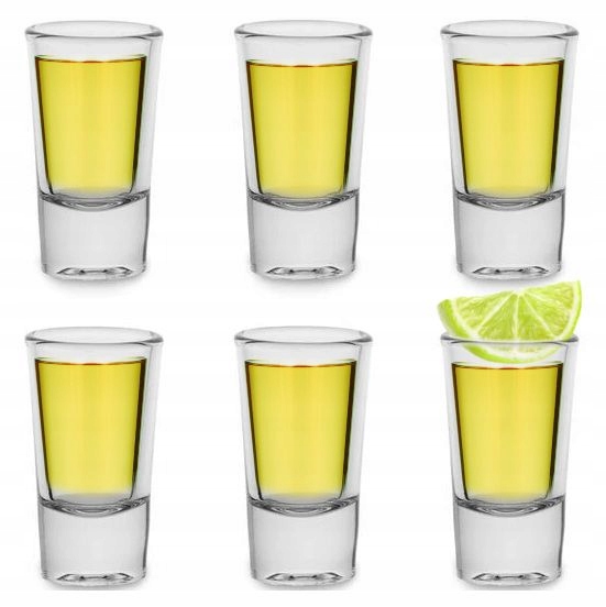 

Kieliszki na wódkę nalewkę likiery 6 sztuk