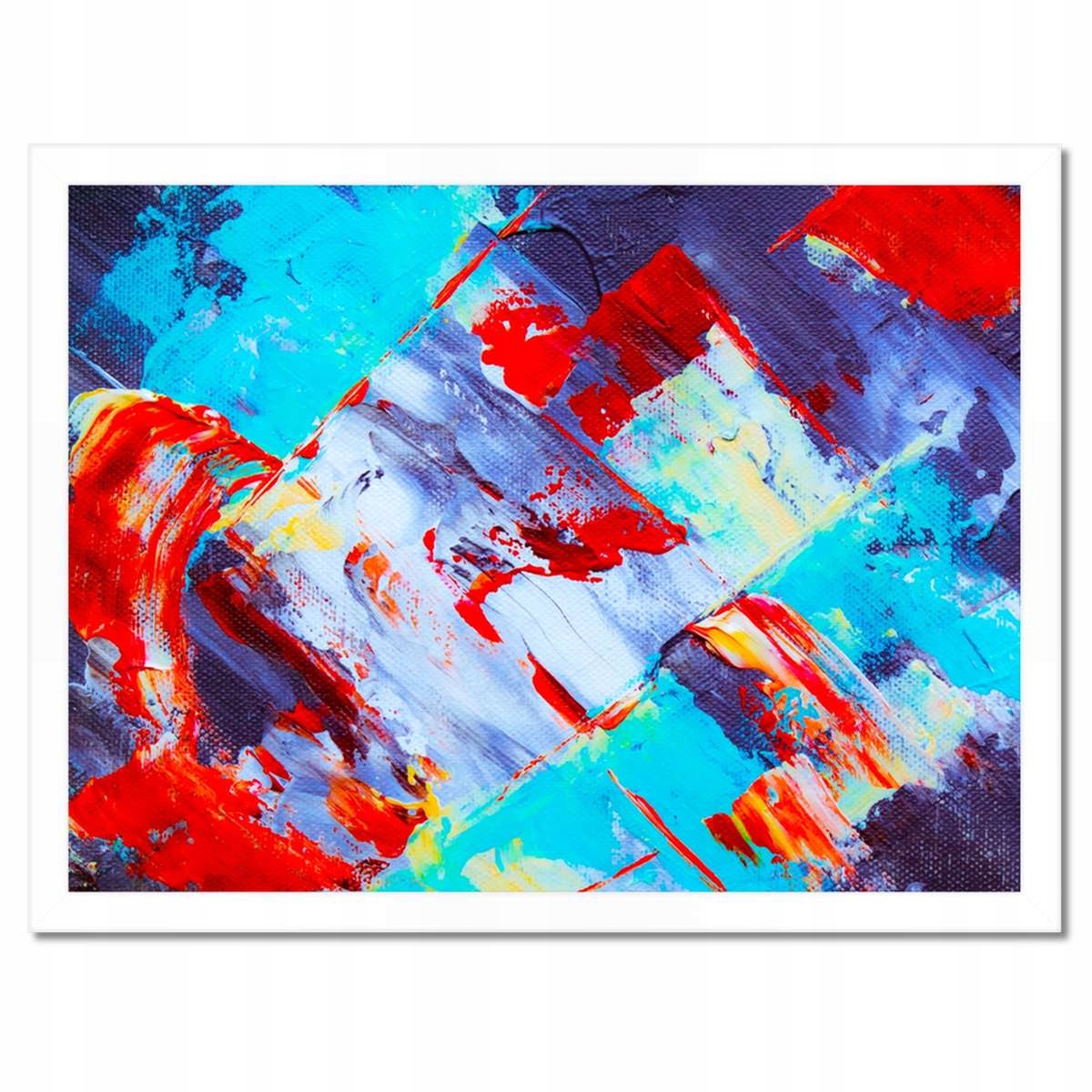 Plakáty v rámu 40x30 Abstrakce Paw