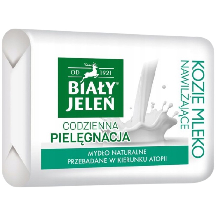 

Biały Jeleń Mydło naturalne Kozie mleko 100g