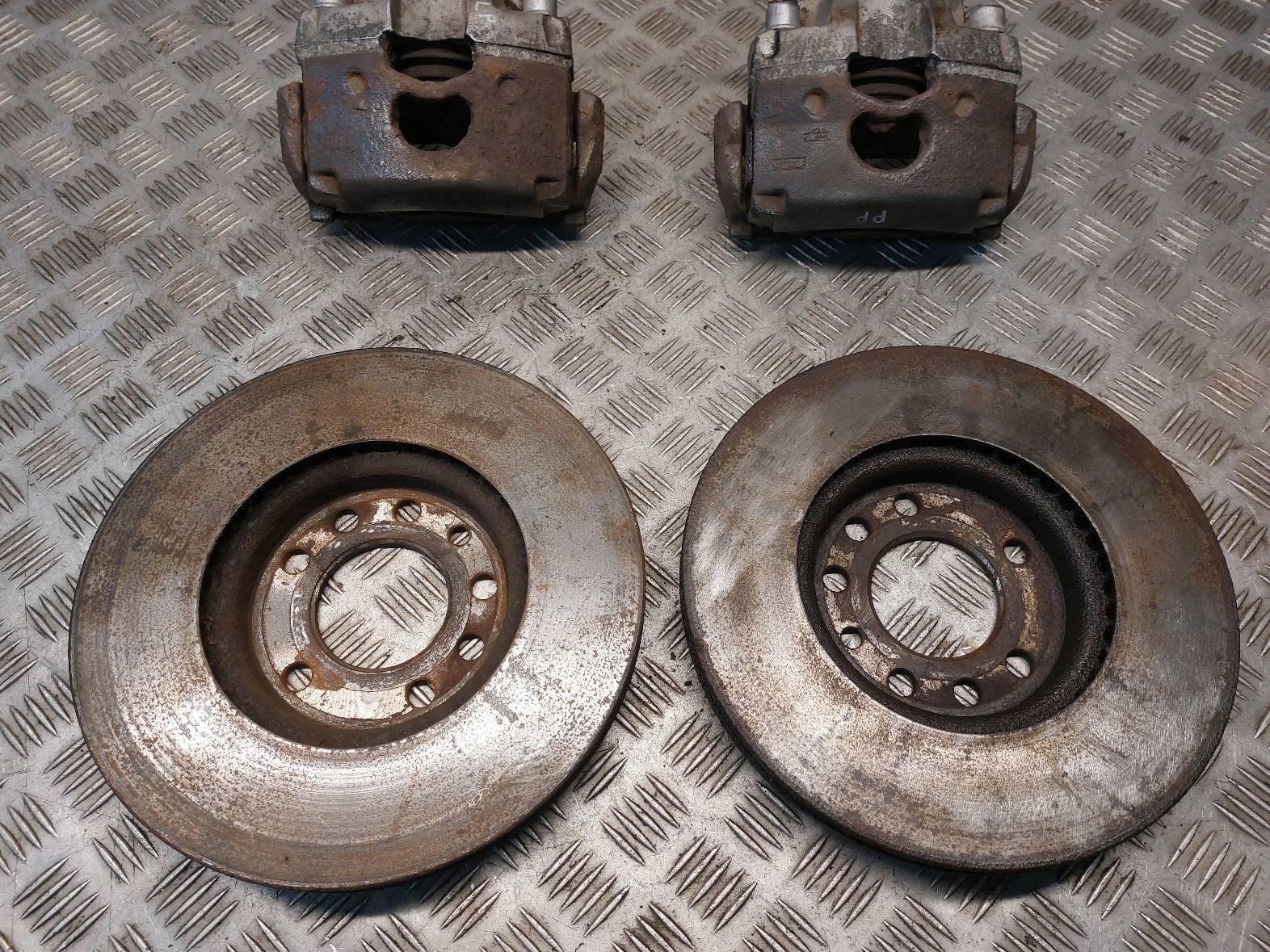 discs brake front + plates + calipers OPEL VECTRA C 2.2 DTI