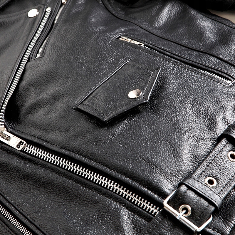 KURTKA SKÓRZANA OZONE RAMONESKA Z PROTEKTORAMI 3XL Materiał skóra