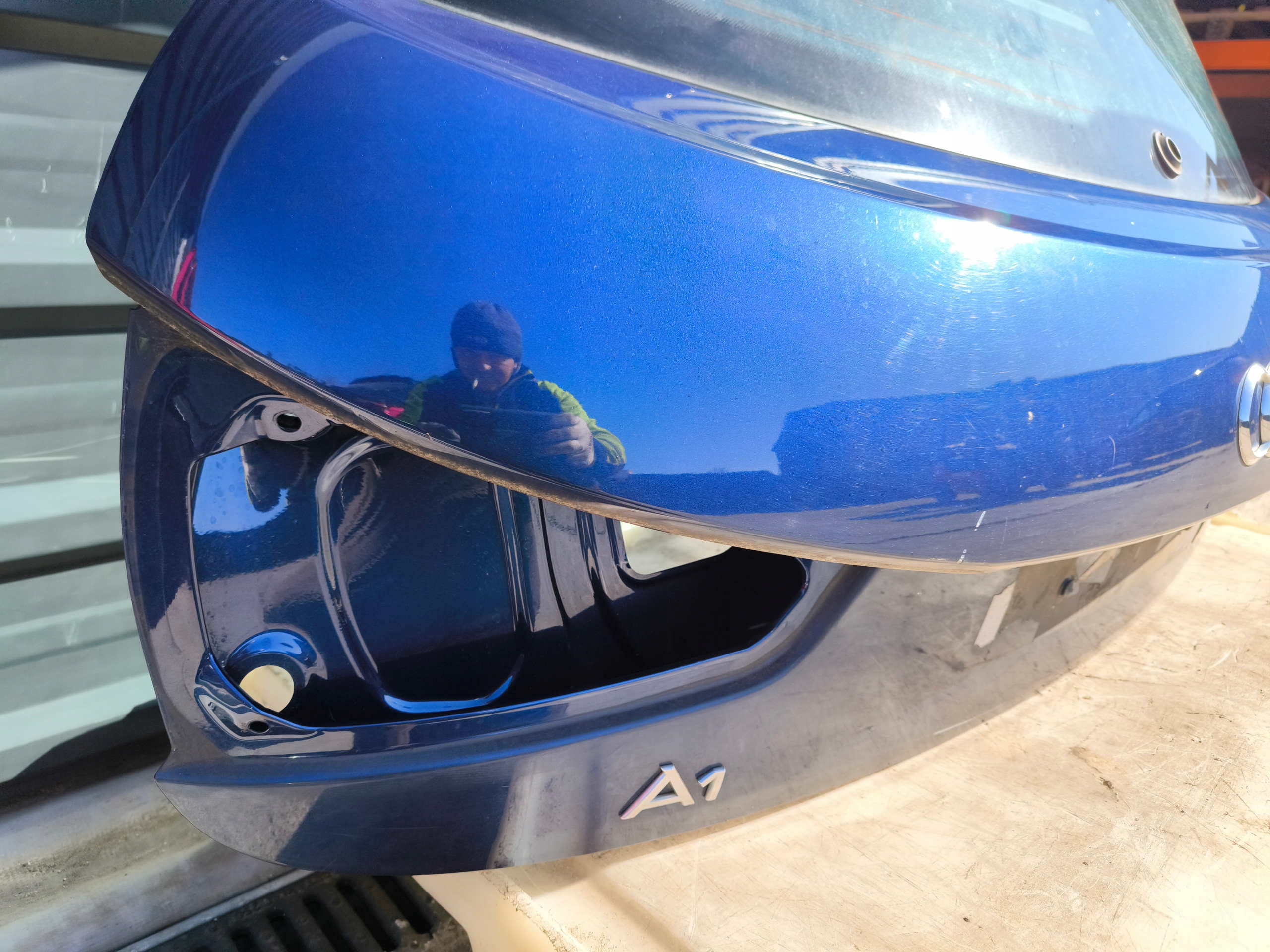 boot doors rear part AUDI A1 8X LX5Q 3-door S LINE original !!!