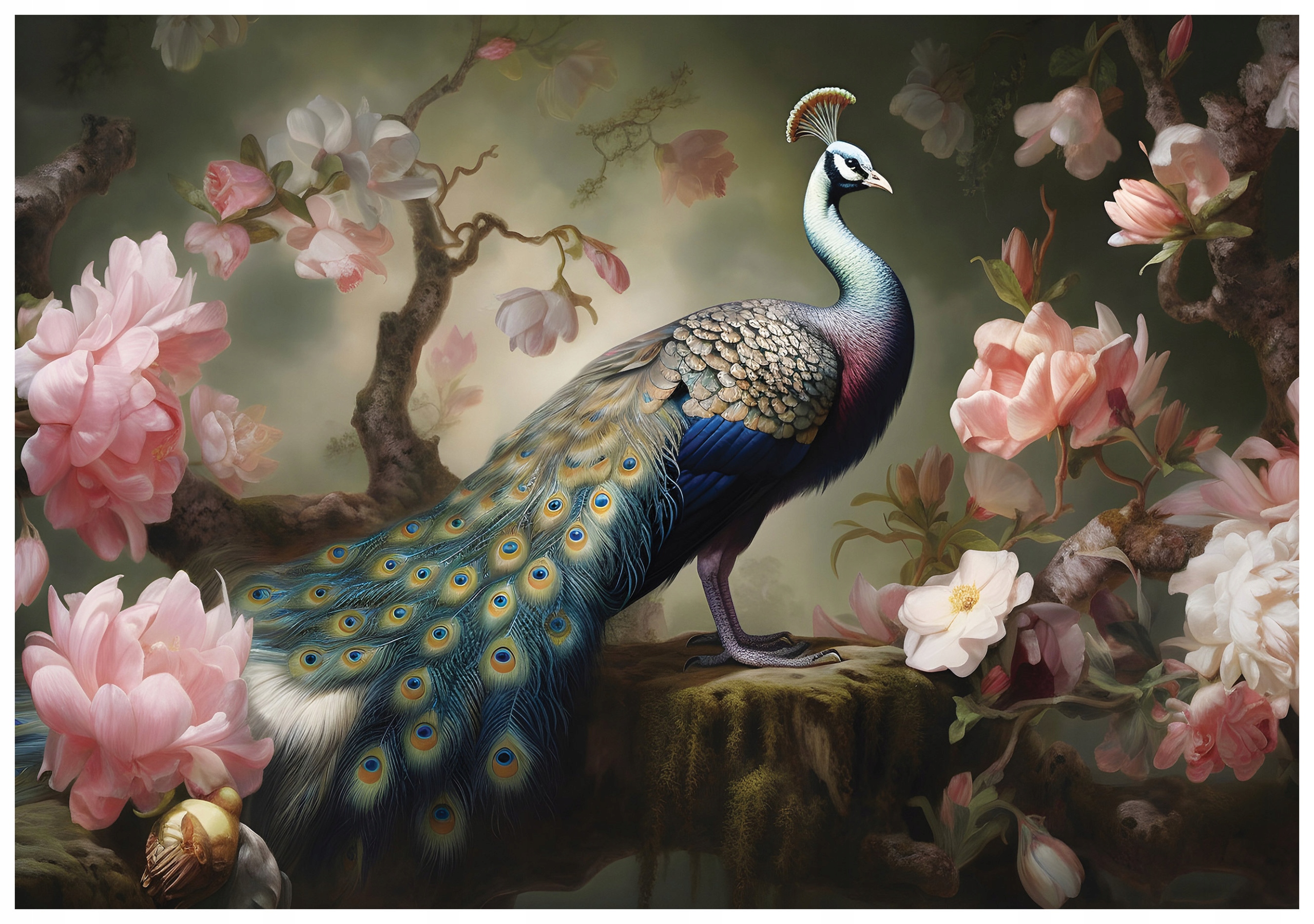 Vliesová fototapeta Paw Květiny Provence Ložnice Obývací pokoj 254x184 lepidlo