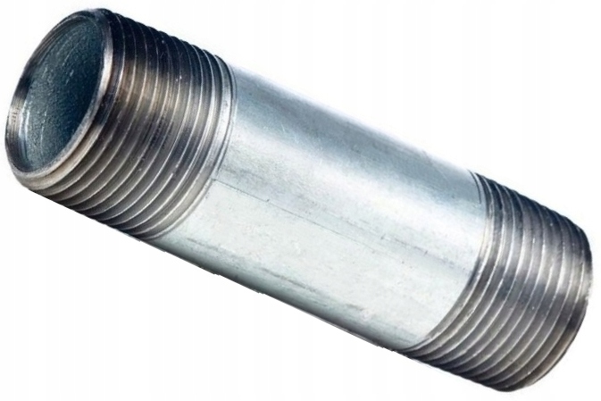 

Rura gwintowana ocynk 1" x 80 mm Sztucer 8 cm