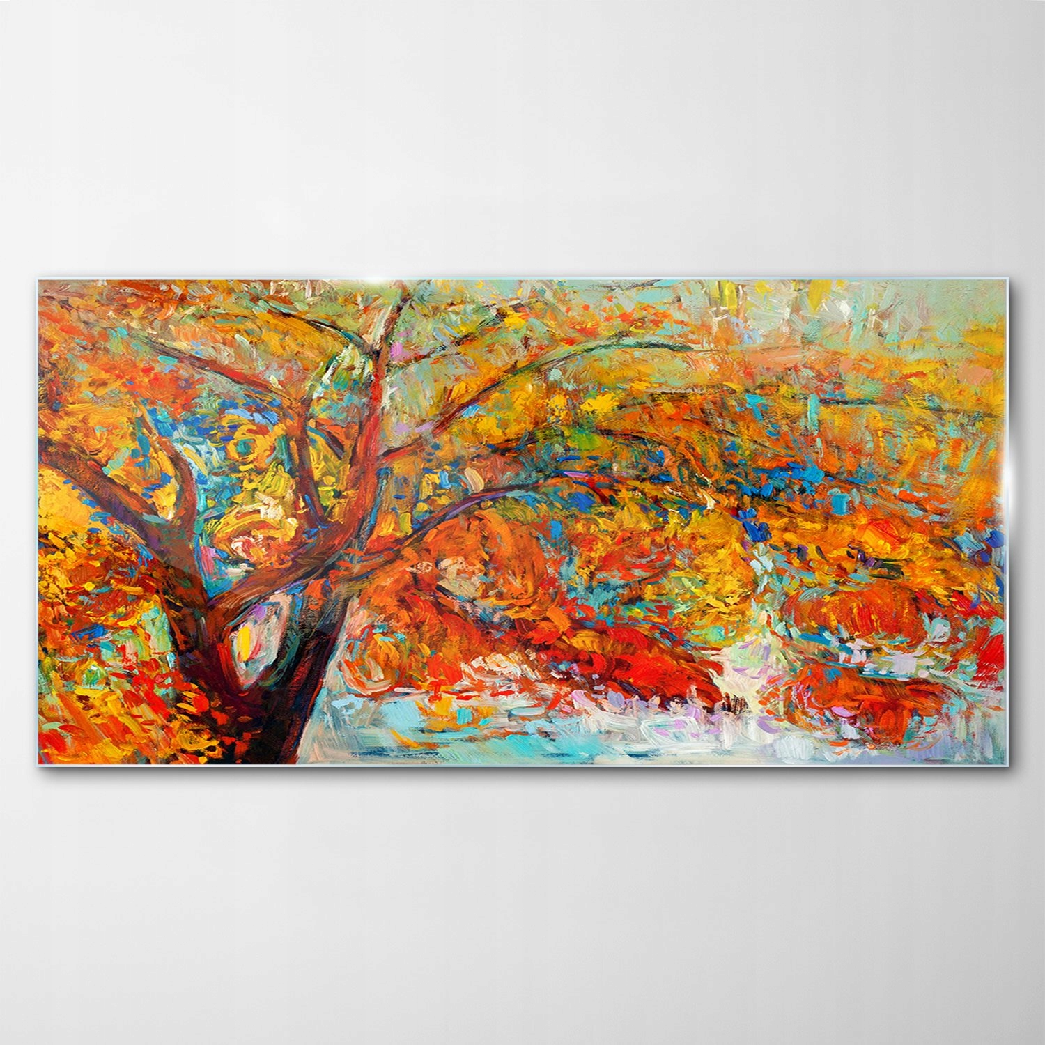 

Obraz na Szkle Dekor Krajobraz Jesień Las 120x60