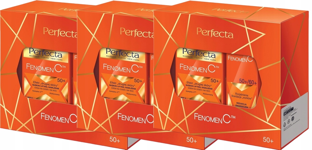 3 kusy Sada Fenomén C 50+ Perfecta Zralá pleť Vrásky Vitamín C