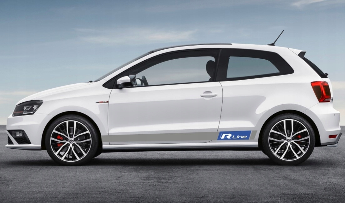 Samolepky na Vw Polo Pásy na bok 03