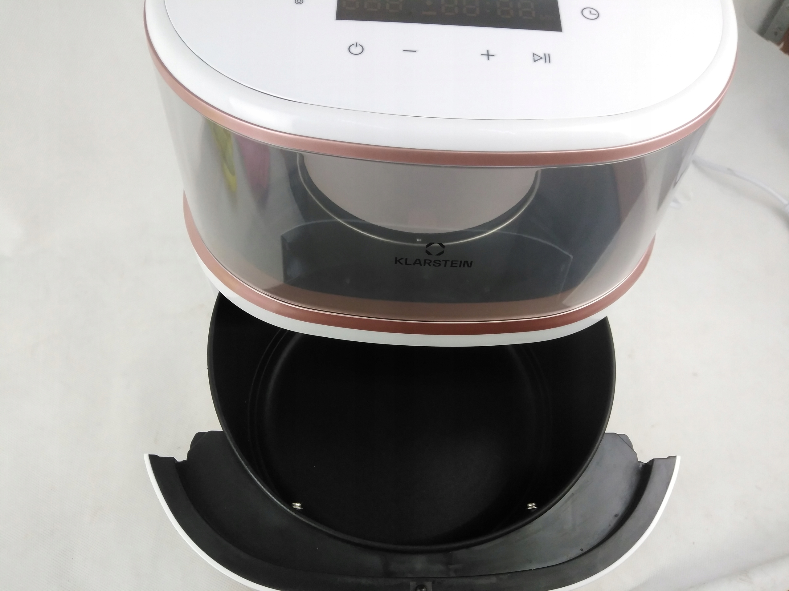 Frytkownica beztłuszczowa z funkcją pary 16 programów 7,5 litrów Model Air Bloom