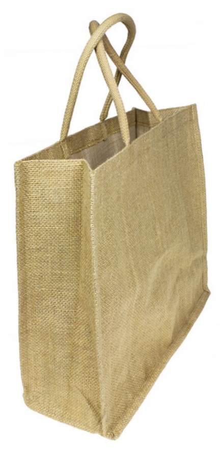 

Torba Na Zakupy Jutowa Laminowana Z Uchwytem
