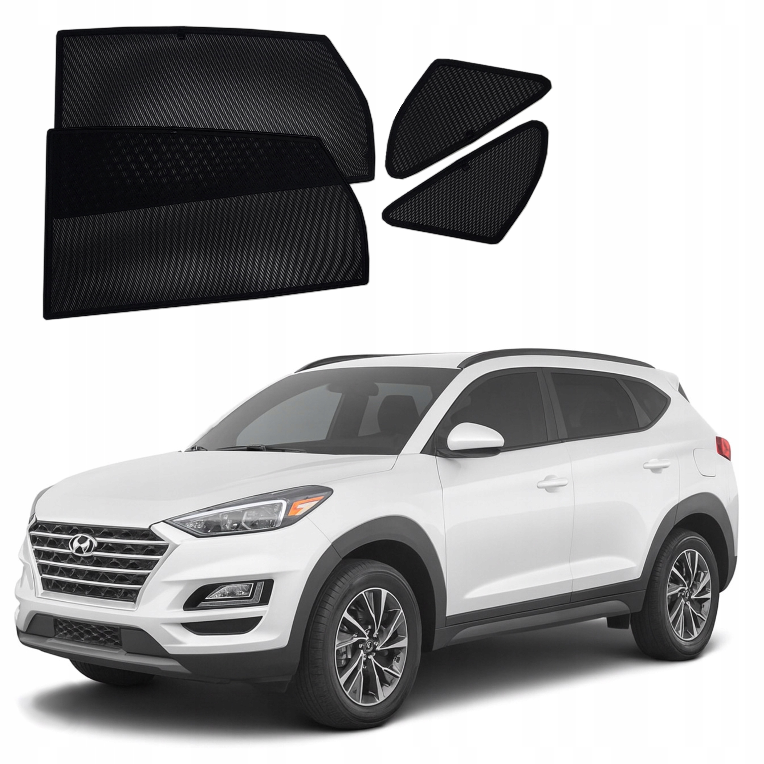 Sluneční clony na magnety určené pro Hyundai Tucson III 3