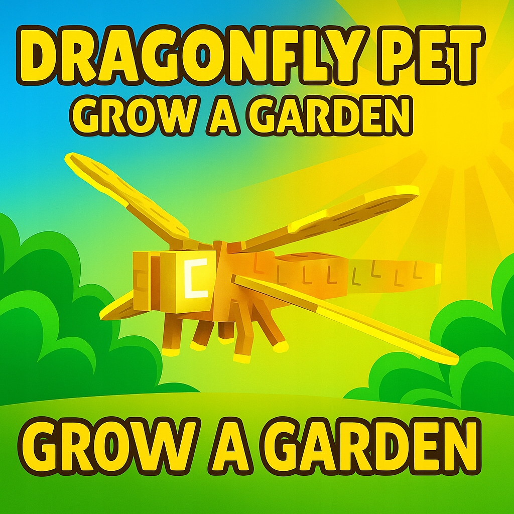 Mega Semi Huge Dragonfly (Età: 100) / Roblox / Coltiva Un - Foto 2