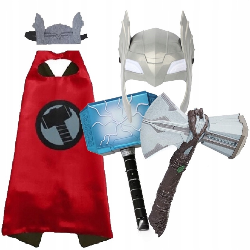 

Strój Przebranie Thor Zestaw 4 Części