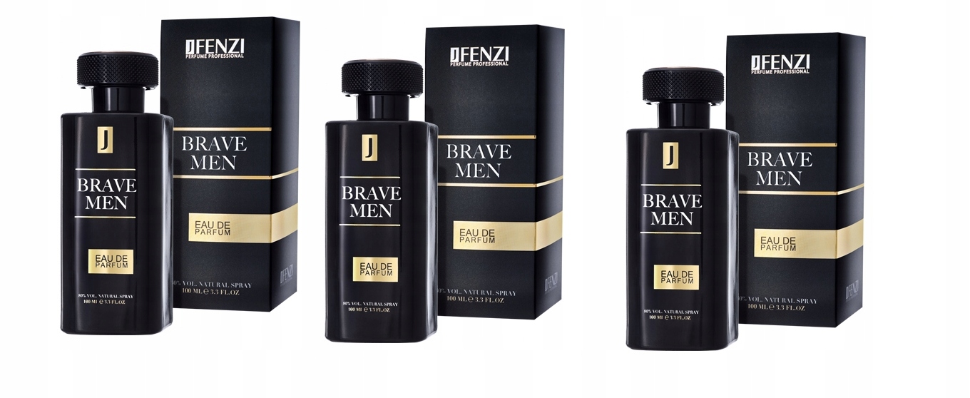 

JFenzi Brave Men 3x100ml Edp zestaw