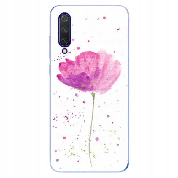 Silikonowe etui iSaprio Poppies do Xiaomi Mi 9 Lite