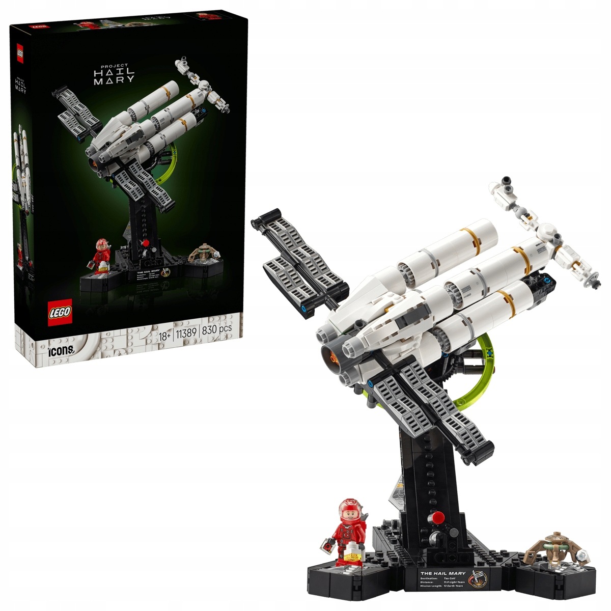 Lego Icons 11389 Projekt Hail Mary 18+ 830 Dílků