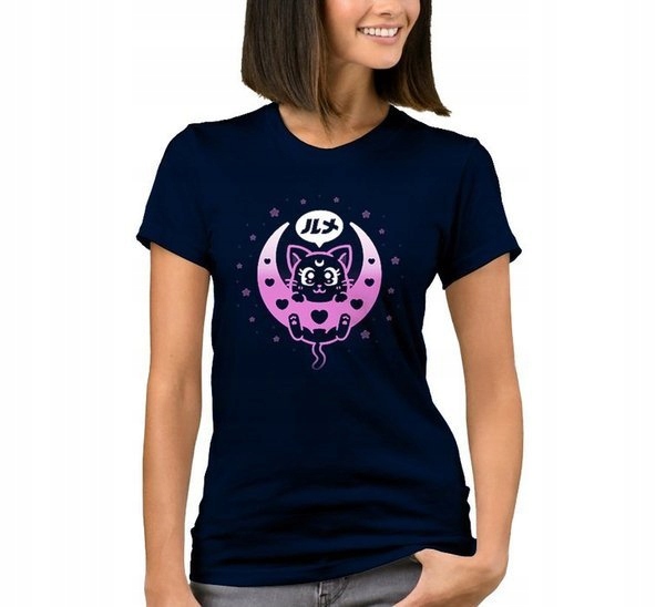 

Koszulka damska Sailor Kitten Moon Kotek M