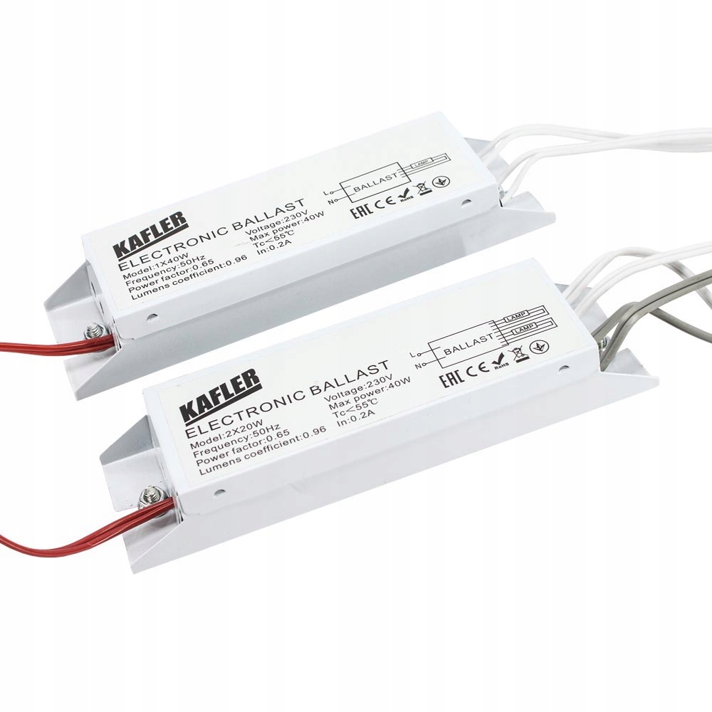 

Statecznik Z Okablowaniem Do Opraw RES218/RES418